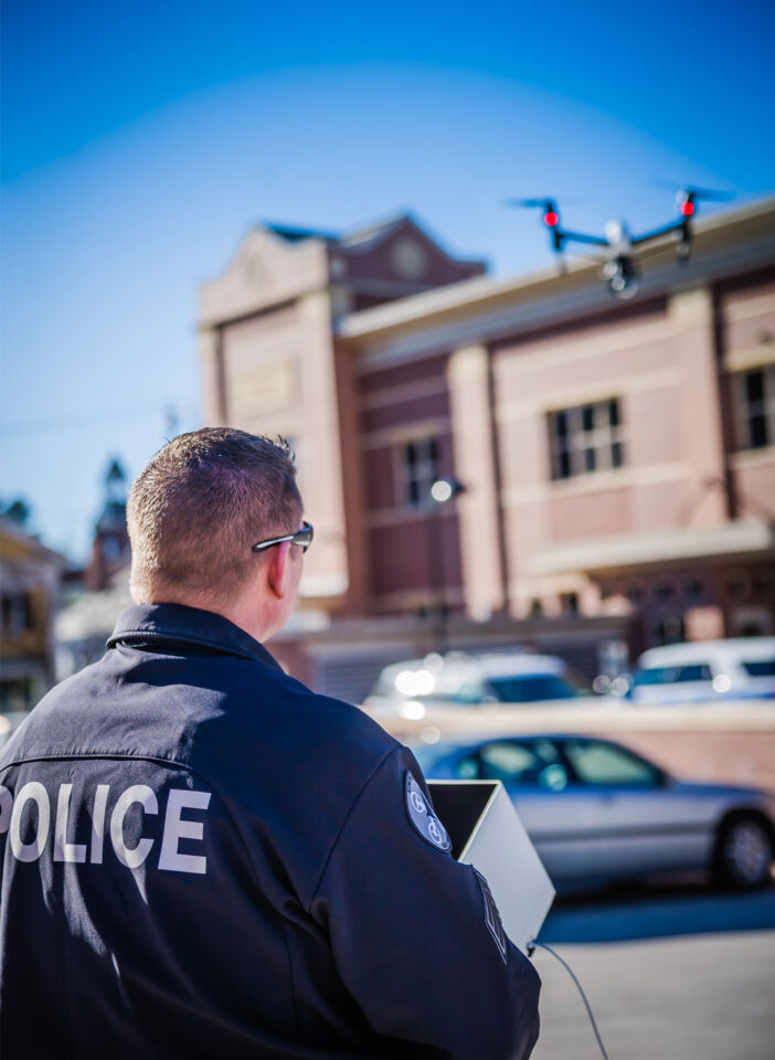 Drones offer a time-efficient and versatile method of capturing crash and crime mapping data via aerial photogrammetry.