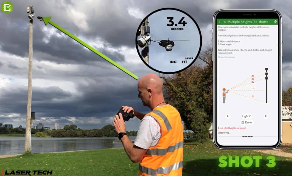 TruPulse rangefinders integrate into Esri ArcGIS apps like ArcGIS Survey123